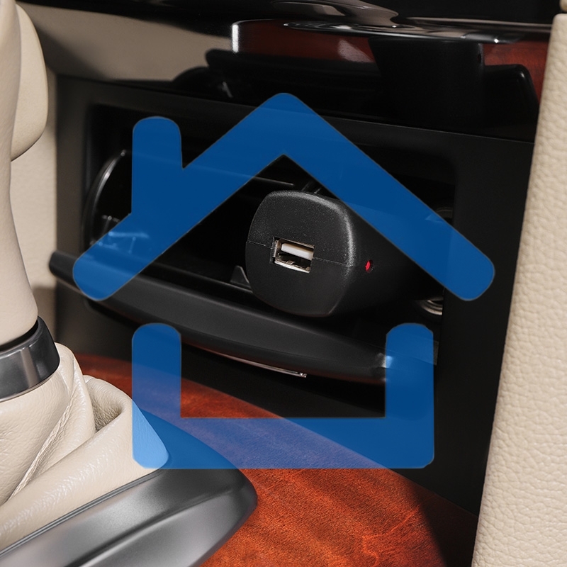 Автозарядка в прикуриватель Rexant USB (АЗУ) (5 V, 1000 mA)