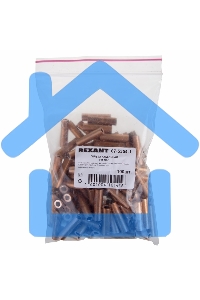 Гильза ГМ 10-5 (10 мм² - Ø 5 мм) (в упак. 5 шт.) Rexant