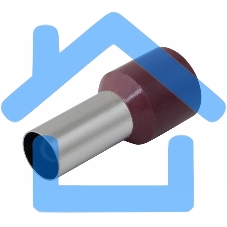 Наконечник штыревой втулочный изолированный F-16 мм 35 мм² (НШВи 35-16) красный Rexant