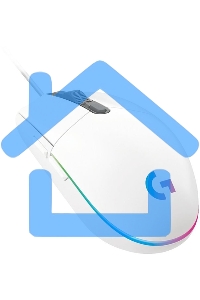 Мышь проводная Logitech G102 LIGHTSYNC белый, 8000 dpi, USB, кнопки - 6