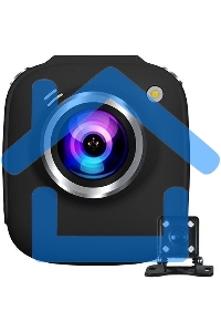 Видеорегистратор Sho-Me FHD-825 черный 720x1280 720p 120гр. JL5212B