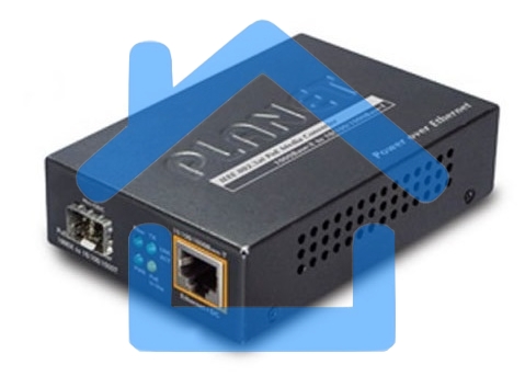 GTP-805A медиа конвертер IEEE802.3af/at PoE 10/100/1000Base-T to MiniGbIC (SFP) Converter