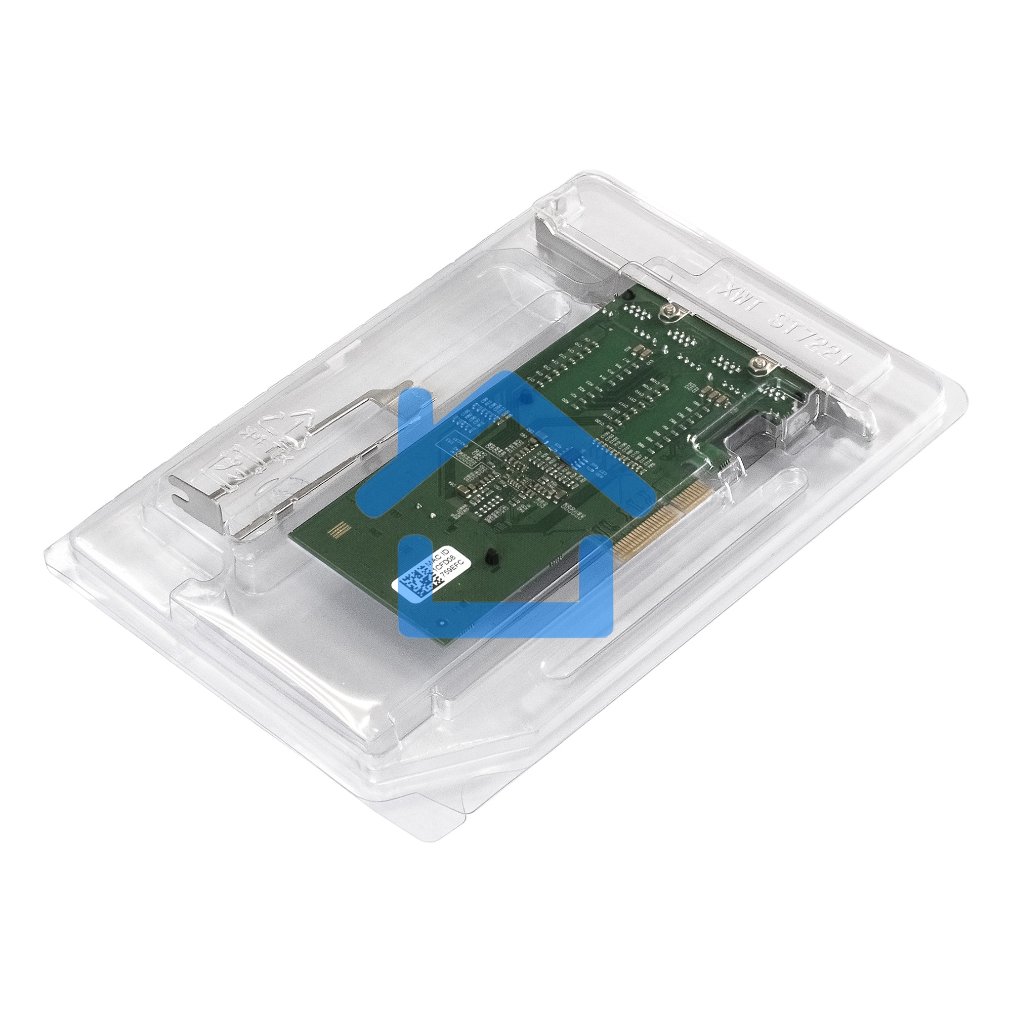 Сетевой адаптер ExeGate EXE-I350-T4V2 (PCI-E x4 v2.1, порты 4xRJ45 (медные), 10/100/1000Mbps, Gigabit NIC Intel Chipset NHI350AM4)