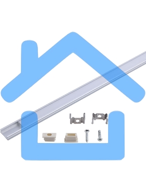 Профиль для ленты LED прямой - 1m