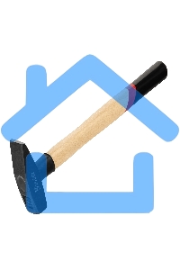 Молоток слесарный Matrix, 300 г, квадратный боек, деревянная рукоятка