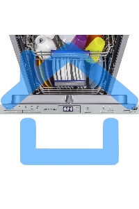 Встраиваемая посудомоечная машина Maunfeld MLP-08PRO, серебристый, 44.8 см, 10 компл., 47 дБ, класс A++