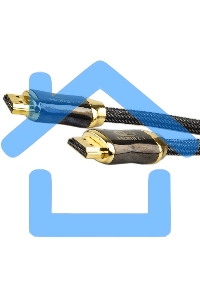 Кабель HDMI 19M/M,ver. 2.1, 8K@60 Hz 2m метал разъемы, нейлоновая оплетка Telecom <TCG300-2M>