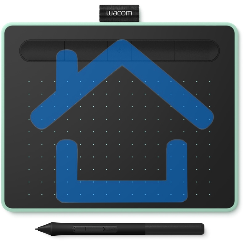 Графический планшет Intuos S Bluetooth Pistachio