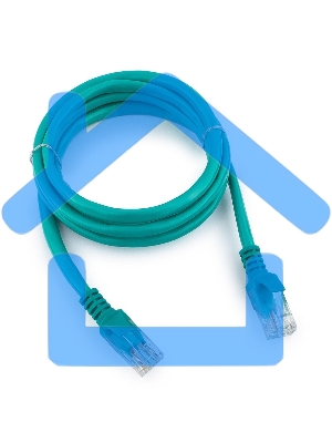 Патч-корд UTP Cablexpert кат.5e, 1м, литой, многожильный (зеленый)