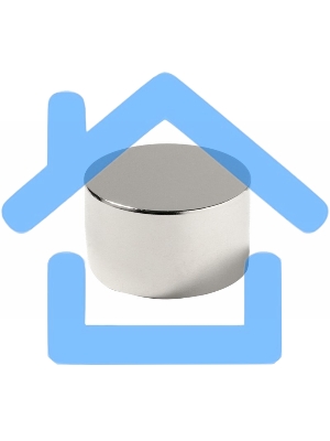 Неодимовый магнит диск 50х20мм сцепление 89 Кг Rexant