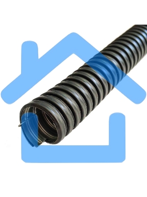 Металлорукав в ПВХ изоляции МРПИ НГ-20 d20мм с протяжкой (уп.50м) ЗЭТА zeta44405