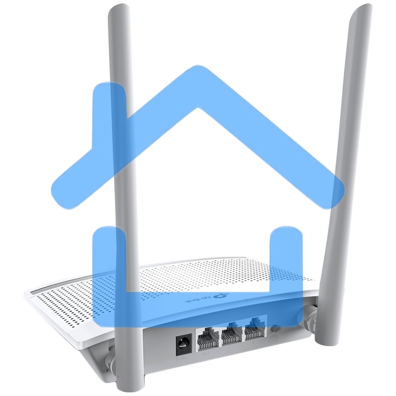 Роутер беспроводной TP-Link TL-WR820N N300 10/100BASE-TX белый