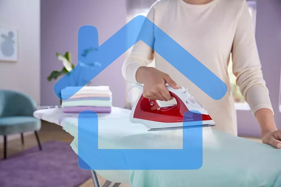 Утюг Philips GC1742/40 2000Вт красный