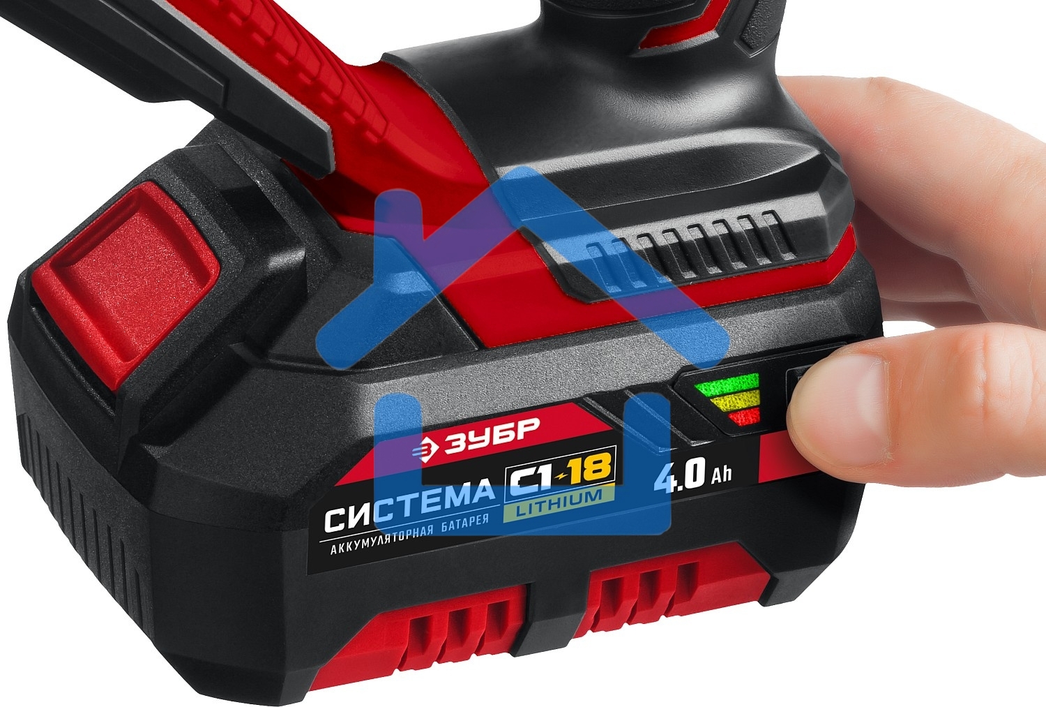 Пила сабельная ЗУБР 18В, 1 АКБ (4А·ч), в коробке, СПЛ-185-41