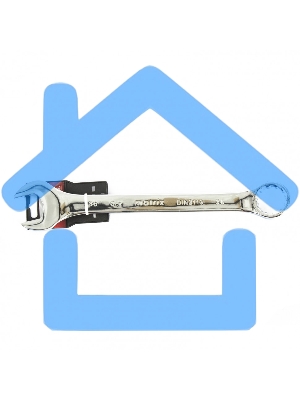 Ключ комбинированный Matrix, 36 мм CrV, полированный хром