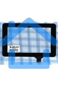 Сенсорное стекло (тачскрин) J2 HLD-GG705S R1, черное