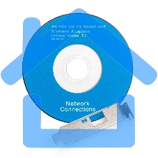 Сетевой адаптер ExeGate EXE-i210-F1 (PCI-E x1 v2.0, порт 1xSFP (медный), 10/100/1000Mbps, Gigabit Server NIC Intel Chipset I210-F1)