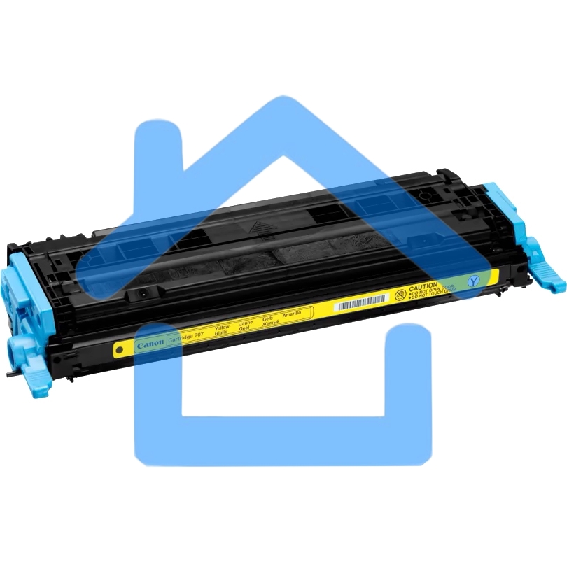 Картридж лазерный Canon 707Y (9421A004) желтый (2000 стр.) для LBP 5000/5100