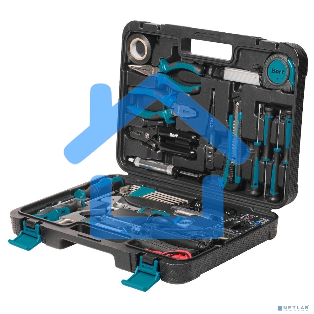 Набор ручного инструмента Bort BTK-30e (93412529), 30 предметов