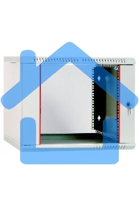 Шкаф телеком. настенный разборный 15U (600х520) дверь стекло (ШРН-Э-15.500) (1 коробка)