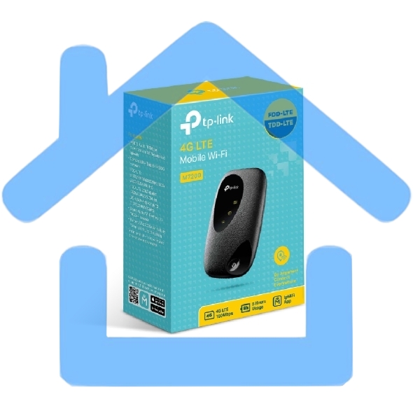 Маршрутизатор TP-LINK M7200 LTE-Advanced Мобильный Wi-Fi роутер