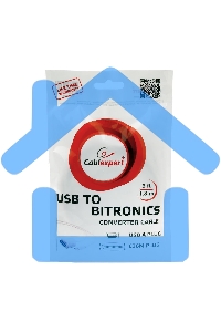 Переходник Gembird Конвертер Bitronics ->USB порт CUM-360, C36M/USBAM, 1.8м, блистер CUM-360