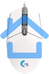 Мышь проводная Logitech G102 LIGHTSYNC белый, 8000 dpi, USB, кнопки - 6