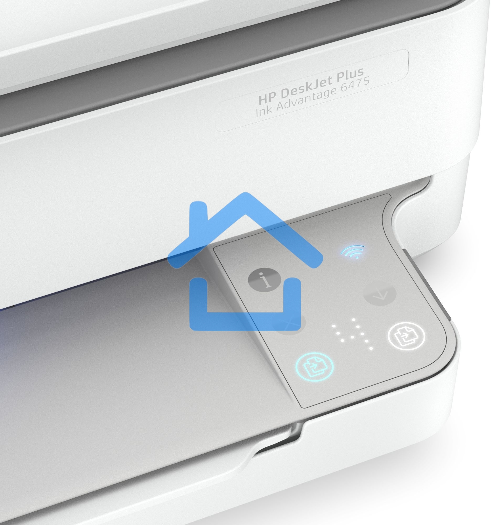 МФУ струйное HP DeskJet Ink Advantage 6475 (5SD78C), A4, цветной, печ. до 20 стр/мин. (ч/б) до 17 стр/мин. (цвет), скан. до 7 стр/мин. (ч/б) 3 стр/мин. (цвет), 1200x1200dpi, USB, Wi-Fi, Air Print