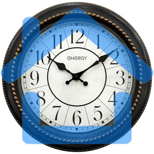 Часы настенные кварцевые Energy модель ЕС-118 круглые