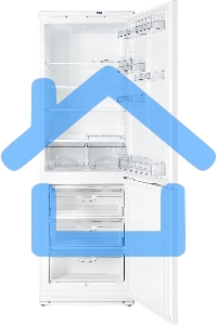 Холодильник Atlant ХМ-6021-031 белый двухкамерный 225/101л морозилка снизу