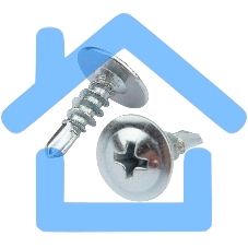 Саморез с прессшайбой KRANZ ПШС сверло 4.2х13, упаковка поставщика