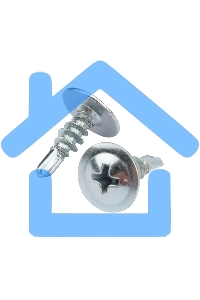 Саморез с прессшайбой KRANZ ПШС сверло 4.2х13, упаковка поставщика