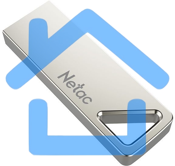 Флешка USB R/W R/W Netac 4Gb U326 NT03U326N-004G-20PN USB2.0 серебристый
