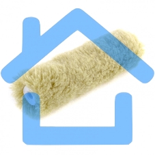 Мини-валик сменный Фасадные работы,110 мм,ворс 12мм,D16мм,Dруч.6мм,полиакрил,полиэстер Сибртех