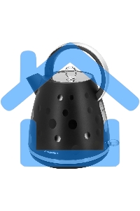 Чайник электрический Maunfeld MFK-647BK черный с хромированными элементами