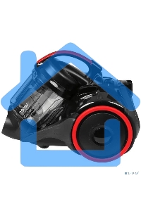 Пылесос Samsung VC15K4116VR/EV красный/черный, 390/1500 Вт, уборка сухая, пылесборник контейнер 1.3 л