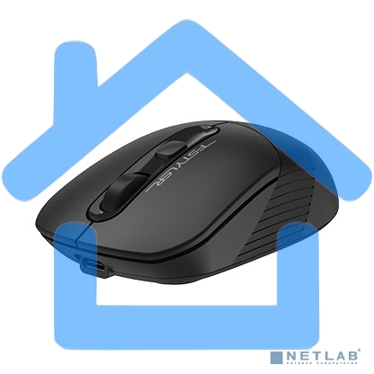 Мышь беспроводная A4Tech Fstyler FB10C черный, 2000 dpi, радиоканал, Bluetooth, USB, кнопки - 4