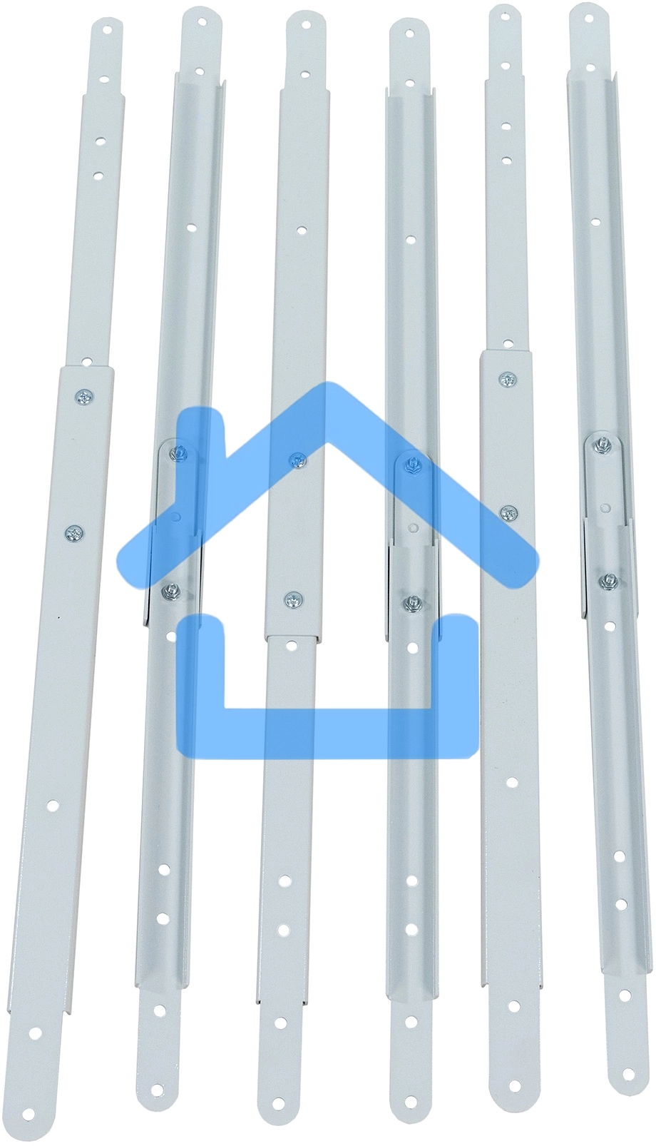 Стойка двухрамная NTSS NTSS-2POR24U/600-1000 24U 550ммx1000мм 600кг серый