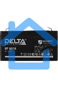 Батарея Delta DT 6012 (6V, 1.2Ah)