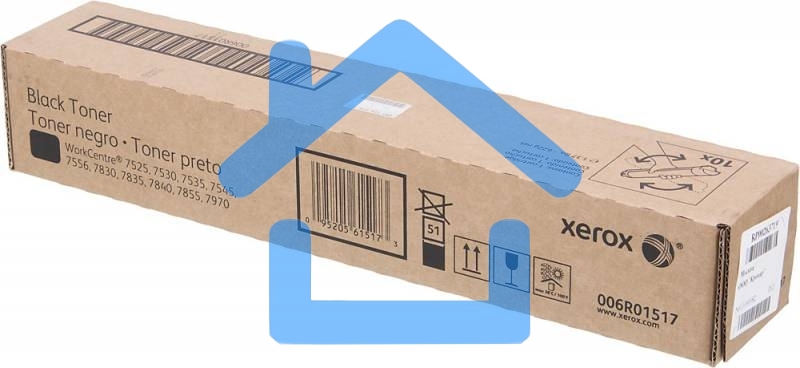 Картридж лазерный Xerox 006R01517 черный для Xerox WC7545/7556 (26000стр.)