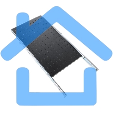 Полка выдвижная ЦМО ТСВ-45-9005 нагр.:30кг. 19