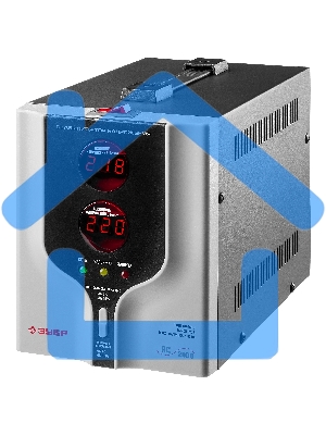 Стабилизатор напряжения ЗУБР АС 2000 профессиональный 2000 ВА, 140-260 В, 8%