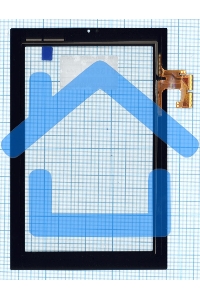 Сенсорное стекло (тачскрин) для HP Slate 7 Extreme, черное