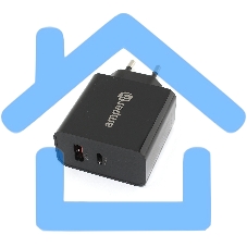 Блок питания (сетевой адаптер) Amperin USB-C (YDS-TC065-011PK) 65W, черный