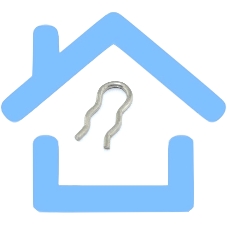 Скоба для трубки высокого давления