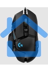 Мышь проводная Logitech G502 HERO черный, 25600 dpi, USB, кнопки - 11