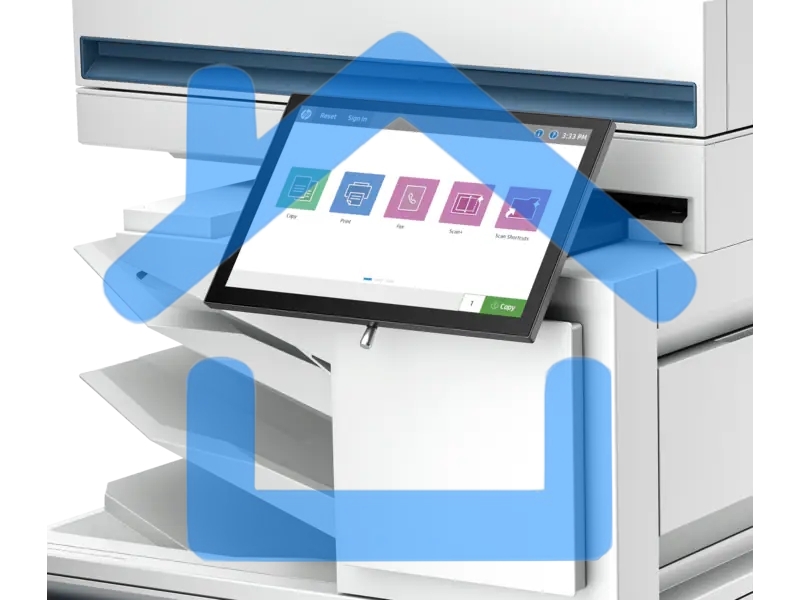 МФУ лазерное HP Color LaserJet Enterprise Flow MFP 6800zfsw