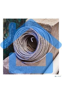 Кабель UTP PROconnect 4PR 24AWG, CCA, CAT5e, PVC, серый, бухта 50 м