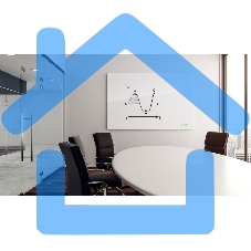 Демонстрационная доска Cactus CS-GBD-65X100-UWT стекло стеклянная 65x100см ультра белый