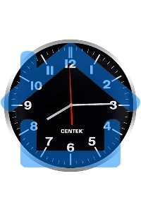 Часы настенные Centek СТ-7100 черный